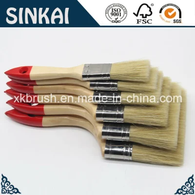 Synthetic Painting Brushes with Natural Bristle Mixed Filament
