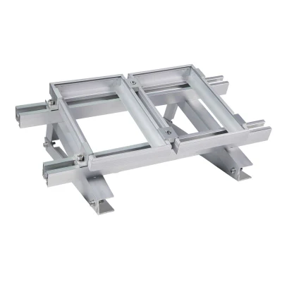 6005 Aluminum Hook MID End Clamp Mounting Bracket Rails Frame