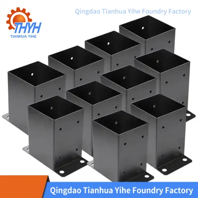 Bracket Carbon Steel Bracket Arches Metal Hardware Easily Assembled, Sustainable Pole Holder Bracket