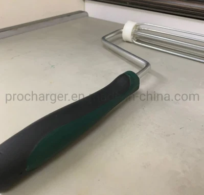 Wholesale 9&quot; Heavy Duty 5 Wire Cage Paint Roller Frame with 5.9mm Core Frame and Plastic Handle