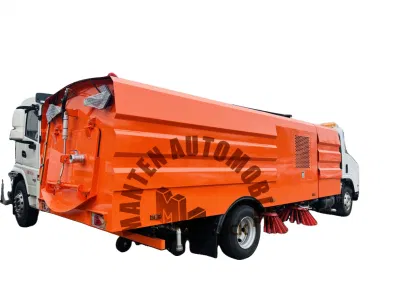 Japan Isuzu Professional Manufacturers Sweep Street Cleaning Broom Road Sweeper Truck Best Selling Price
