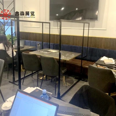 Aluminum Frame for Holding Mirror &amp; Glass, High Strength Full Assembly Aluminum Structure with Rollers on The Bottom