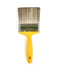 10 Inch Customized Woven Acrylic Masonry Paint Roller and Brush Set Yellow