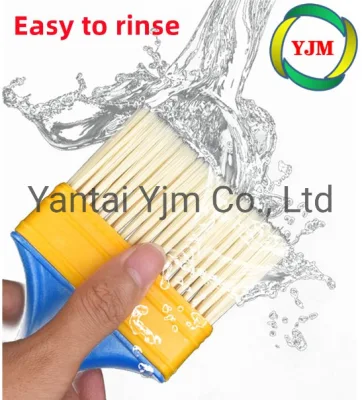 Hot Deals 1&quot;/2&quot;/3&quot;/4&quot; Good Quality Flat Paint Brush with Plastic Handle, for DIY Painting, Paint Brush, Oil Brush, Dust Cleaning, Industrial Implant Brush
