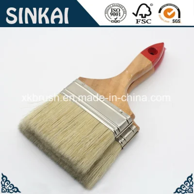 Hog Flat Paint Brush with Good Price and Quality
