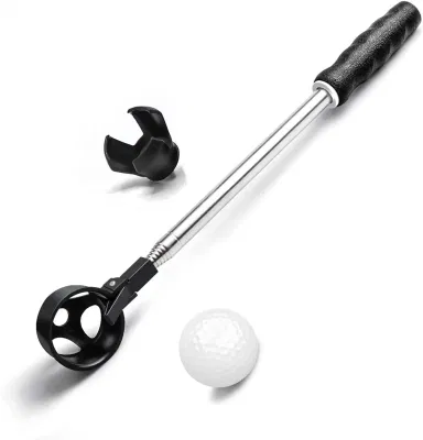 Golf Ball Scoop Pick up Retriever 304 Stainless Steel Tool Extension Pole