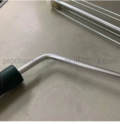 Wholesale 9&quot; Heavy Duty 5 Wire Cage Paint Roller Frame with 5.9mm Core Frame and Plastic Handle