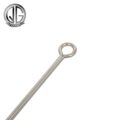 Custom Length Stainless Steel Round Extension Telescopic Pole with Ring