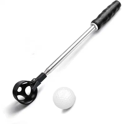 Golf Ball Scoop Pick up Retriever 304 Stainless Steel Tool Extension Pole