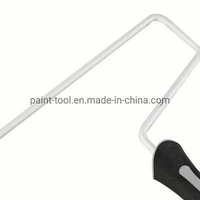 Hot Sale Chrome-Plated Paint Roller Frame with Plastic Handle