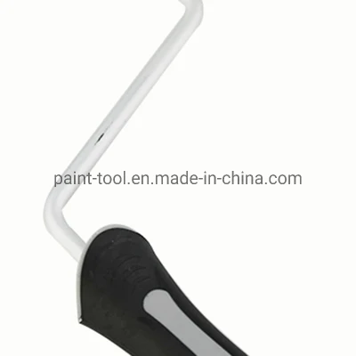 Hot Sale Chrome-Plated Paint Roller Frame with Plastic Handle