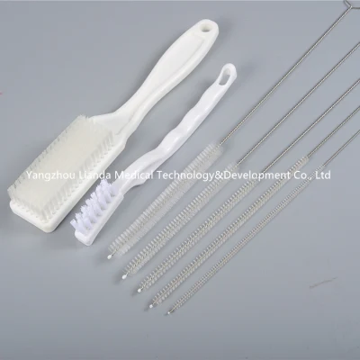 Bent Handle Tool Cleaning Brush Instrument Cleaning Brush