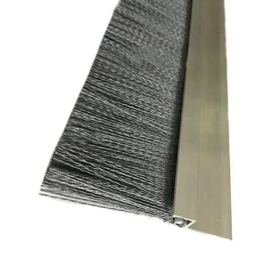 Hot Sale Exterior Stripping Backing Bottom Door Seal Brush Weather Strip Customizable