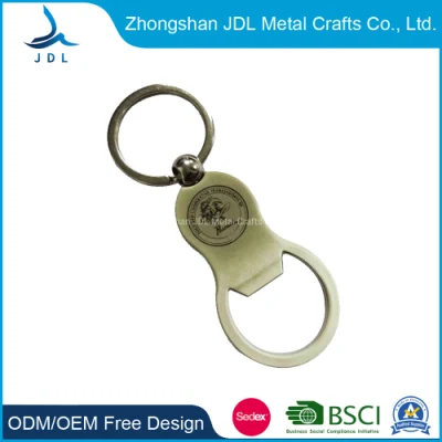 Pub Eatery Practical Advertising Sells Eco- Friendly Wood Beer Square Metal Paint Can Opener&amp; Souvenir Beer Bottle Opener (111)