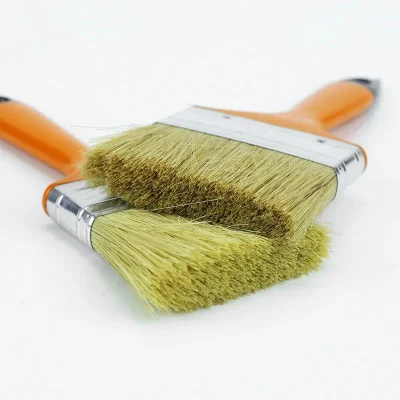2022China Local Factory Plastic Handle Natural Soft Bristle Brush Small Paint Brush Different Size Paint Brush