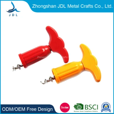 Pub Eatery Practical Advertising Sells Eco- Friendly Wood Beer Square Metal Paint Can Opener&amp; Souvenir Beer Bottle Opener (111)