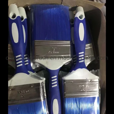 Plastic Wire Wooden Handle Plastic Handle Paint Brush Paint Roller Brush Wall Ceiling Brush (YY-619)