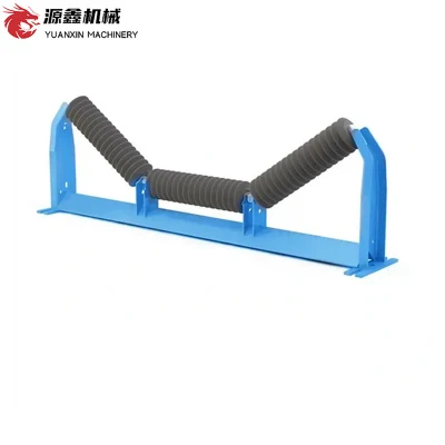 Long-Lasting Conveyor Carrier Return Impact Roller Idler Frames for Mining and Coal Industry