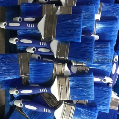 Plastic Wire Wooden Handle Plastic Handle Paint Brush Paint Roller Brush Wall Ceiling Brush (YY-619)