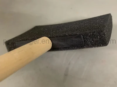 Factory Price Good Quality 1&quot; to 4&quot; Foam Painting Brush with Wooden/Plastic Handle