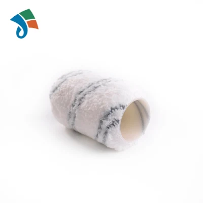 Light Gray Double Stripe Household Mini Microfiber Paint Roller Cover