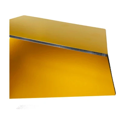 4mm Brushed Composite Panel PVDF PE ACP Facade Cladding Aluminium Curtain Walls