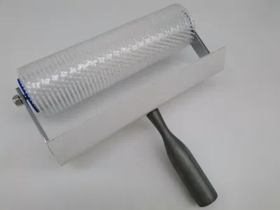 Plastic Spike Roller with Plastic Handle Used for Drywall Grout and Floor Glue