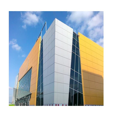 Outdoor Wall Panels Facade Acm Exterior Panels OEM Curtain Wall Aluminium Composite