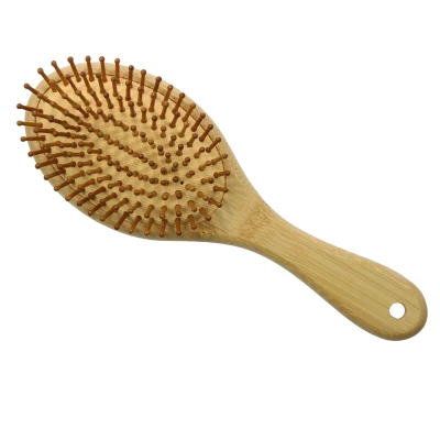 Wholesale Oval Bamboo Paddle Brush Hair Air Cushion Massage Brush