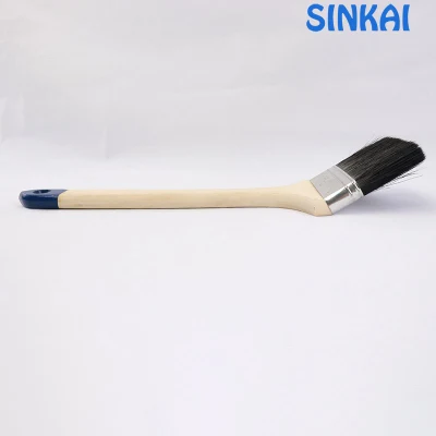Free Sample Bent Radiator Brush with Plastic Handle for USA Market