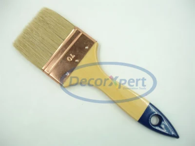 Paint Brush Paint Brush, White Bristle Flat Brush