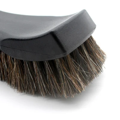 Custom Logo Original Horse Hair Car Seat Leather Polish Auto Car Cleaning Detailing Interior Brush