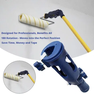 Multi-Angle Paint Brush Extender for High Ceilings, Walls, Trim and Corner Painting
