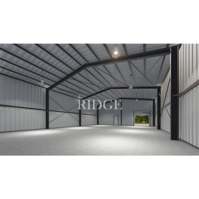 Light Steel Structure Large Span Metal Factory Building Low Cost Metal Frame Construction
