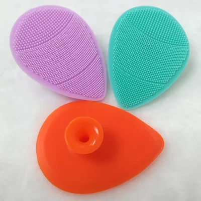 Silicone Large Drop Face Baby Face Shampoo Cleansing Brush by Beauty Manufacturers
