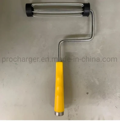 Wholesale 9&quot; Heavy Duty 5 Wire Cage Paint Roller Frame with 5.9mm Core Frame and Plastic Handle