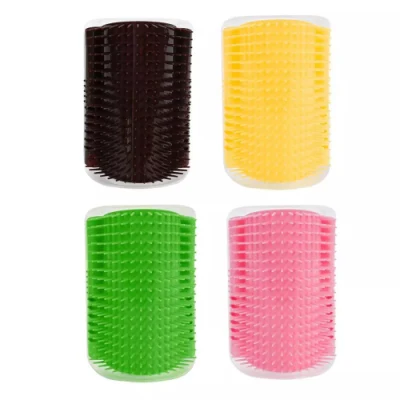 Cats Brush Corner Cat Massage Self Groomer Comb Brush Cat Rubs The Face with a Tickling Comb Cat Product