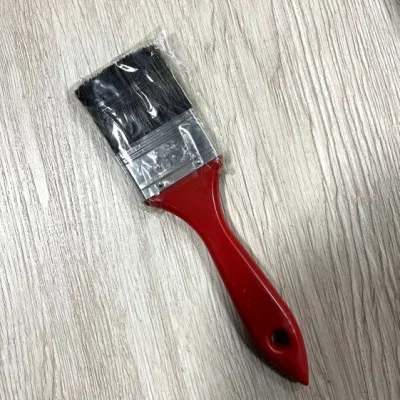 Plastic Red Handle Brush Paint Brushes Wall Paint Brush
