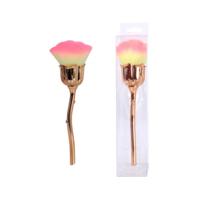 Brush Set Holder Short Handle Dry Cleaner Synthetic Hair Eye Black and Gold Sable Round Kit Sponge 18 PCS Cat Portable Makeup Brush
