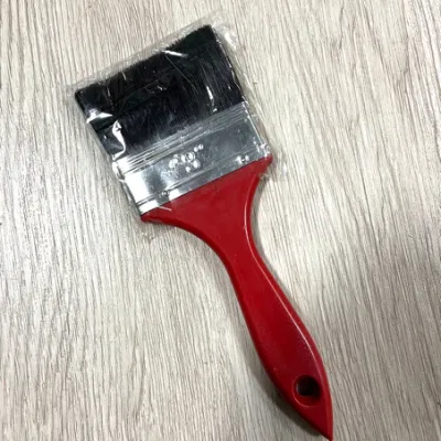 Plastic Red Handle Brush Paint Brushes Wall Paint Brush