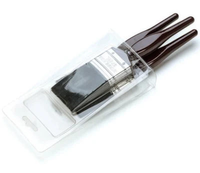 151~156# Natural Wood Handle Super Synthetic Fiber Flat British Paint/Painting Brush