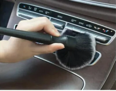 240mm Car Interior Detailing Brush Red for Cleaning