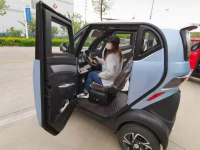 Lead Acid Battery L2e 2 Seats Electric Car for Sale