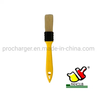 1&quot; Flat Plastic Paint Brush with Sharp Tip Bristle Good Value Paint Brush