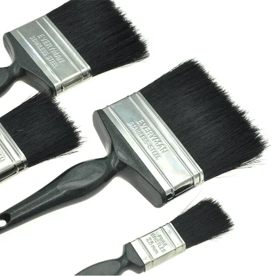 MSN Synthetic Filament Bristle Mixed Plastic Handle Professional Paint Brush