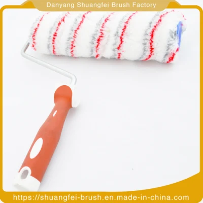 230mm Blue and Green Stripe Acrylic Paint Roller with American Style Handle