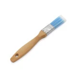 High Quality Synthetic Filament Wooden Handle Paint Brush with Stainless Steel Ferrule European Paint Brush