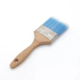 High Quality Synthetic Filament Wooden Handle Paint Brush with Stainless Steel Ferrule European Paint Brush