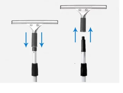 Window Squeegee Window Wahser Telescopic Wand Extension Pole Telescopic Wand Pole