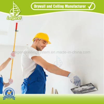 25kg White Interior Wall Putty for Concrete Skimming and Polishing